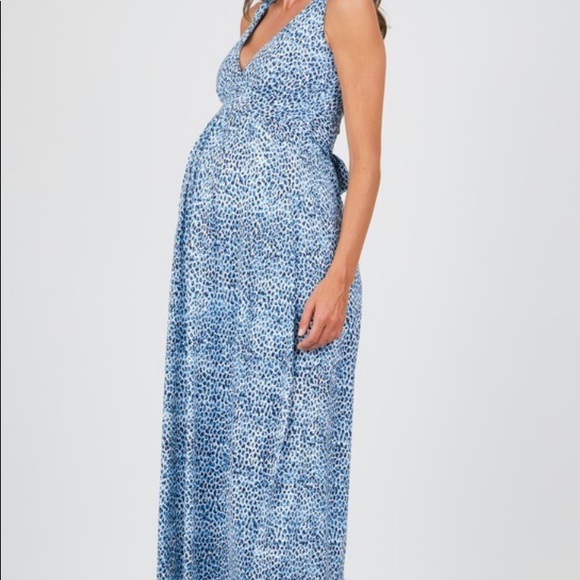 Olian Maternity Maxi Dress - Size M - Picture 3 of 7